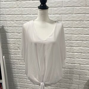 Elegant White Women's Top